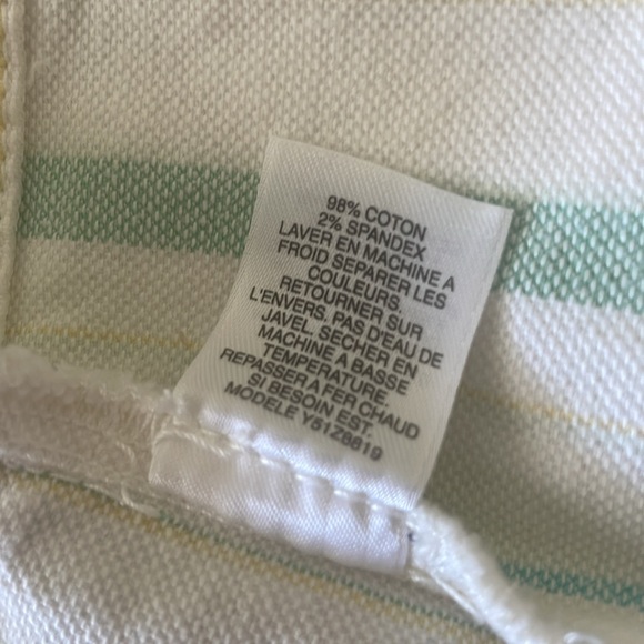 Vintage Guess Jeans stretch Stripe Blazer Jacket - Picture 9 of 11